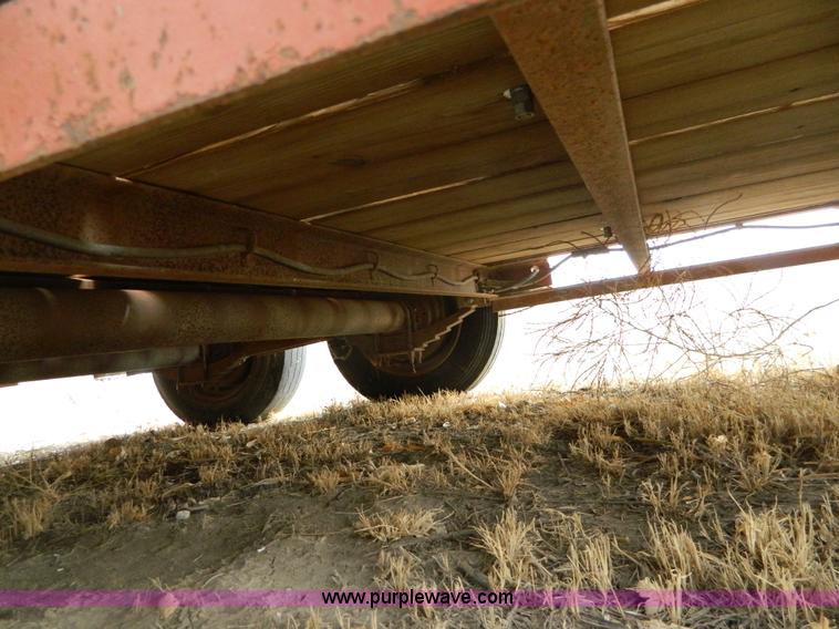 image for item H2262 2002 Belshe utility trailer