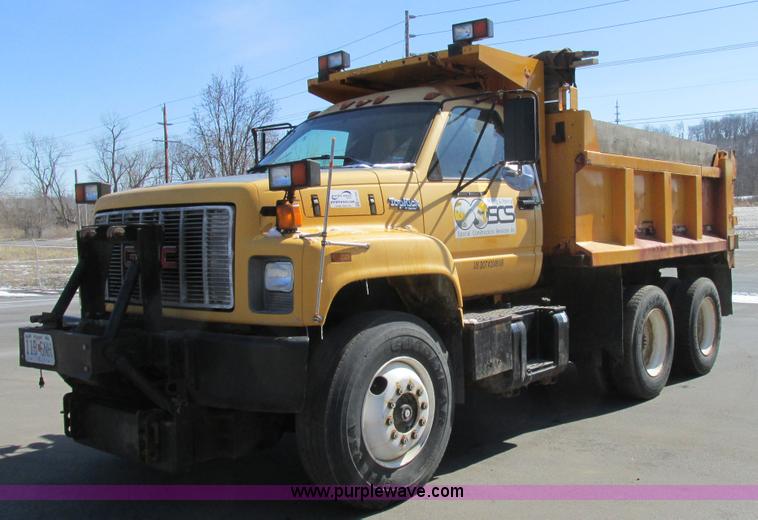 image for item H7566 1994 GMC TopKick dump truck