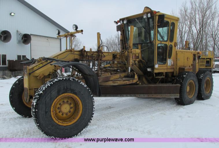 image for item I3772 1980 Caterpillar 140G articulated motor grader