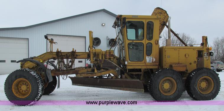 image for item I3772 1980 Caterpillar 140G articulated motor grader