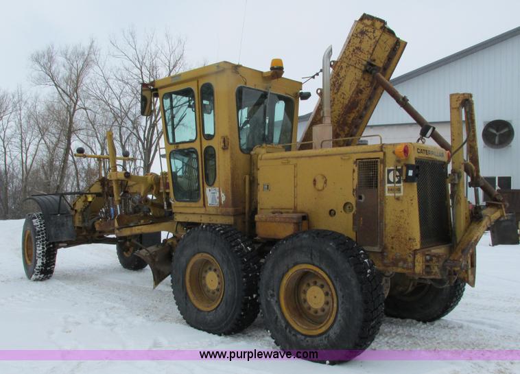 image for item I3772 1980 Caterpillar 140G articulated motor grader