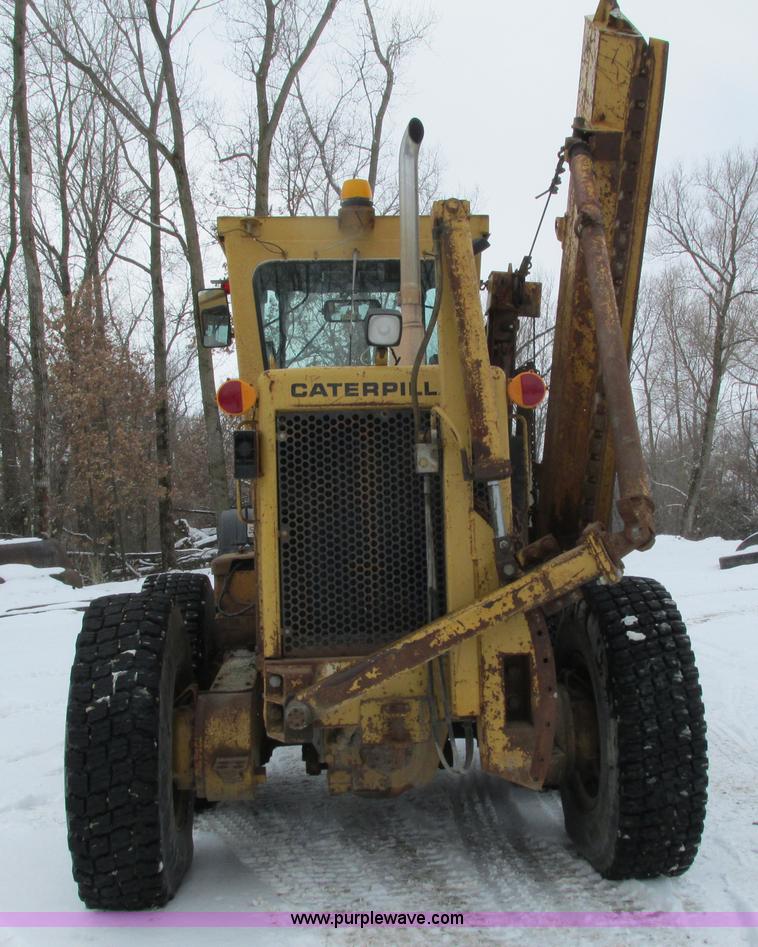 image for item I3772 1980 Caterpillar 140G articulated motor grader