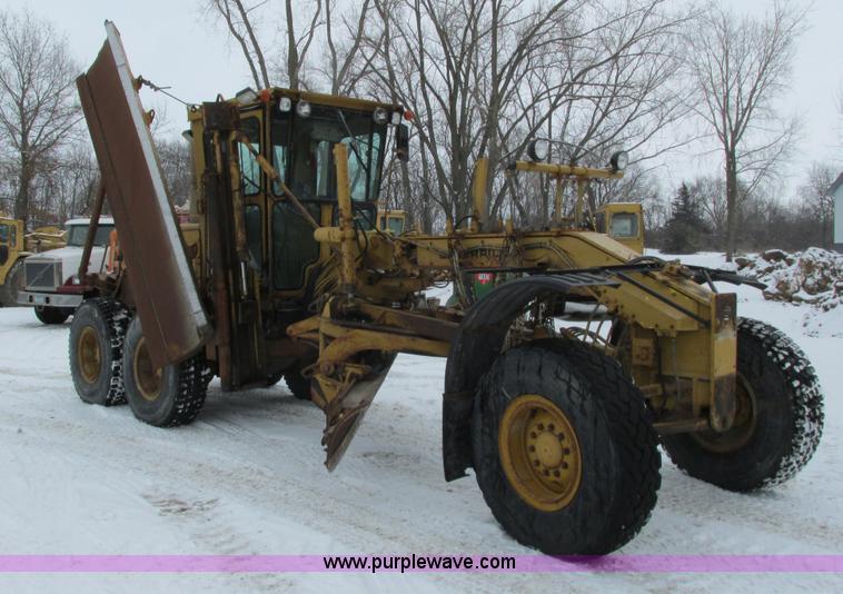 image for item I3772 1980 Caterpillar 140G articulated motor grader