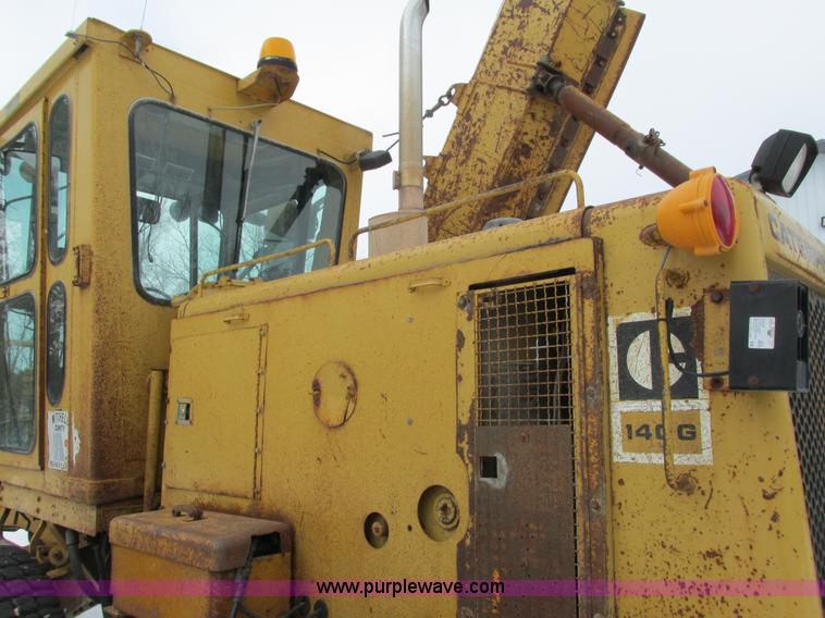 image for item I3772 1980 Caterpillar 140G articulated motor grader