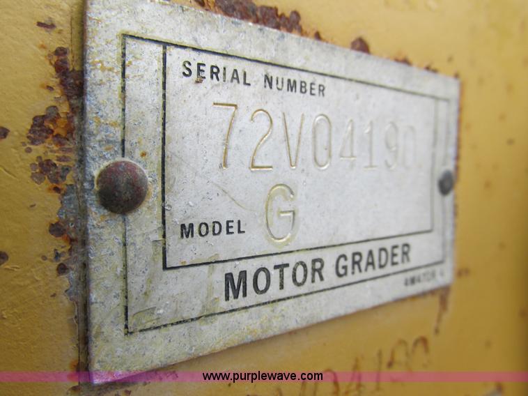 image for item I3772 1980 Caterpillar 140G articulated motor grader