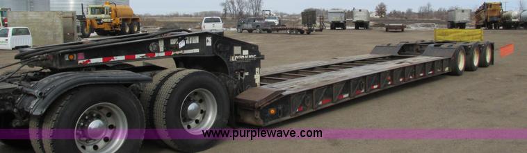 image for item I3785 2001 Load King lowboy trailer