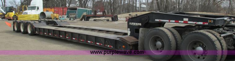 image for item I3785 2001 Load King lowboy trailer