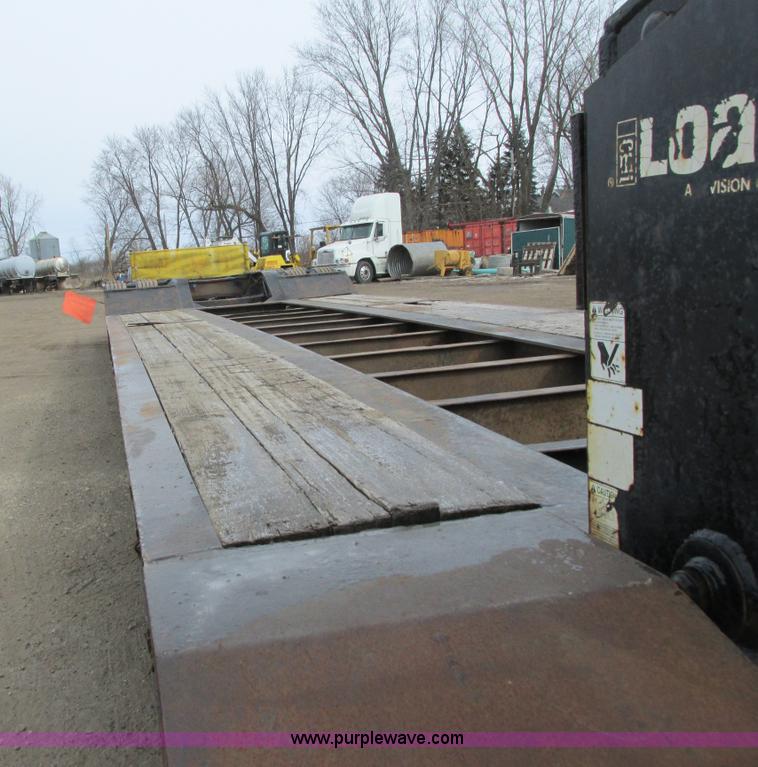 image for item I3785 2001 Load King lowboy trailer