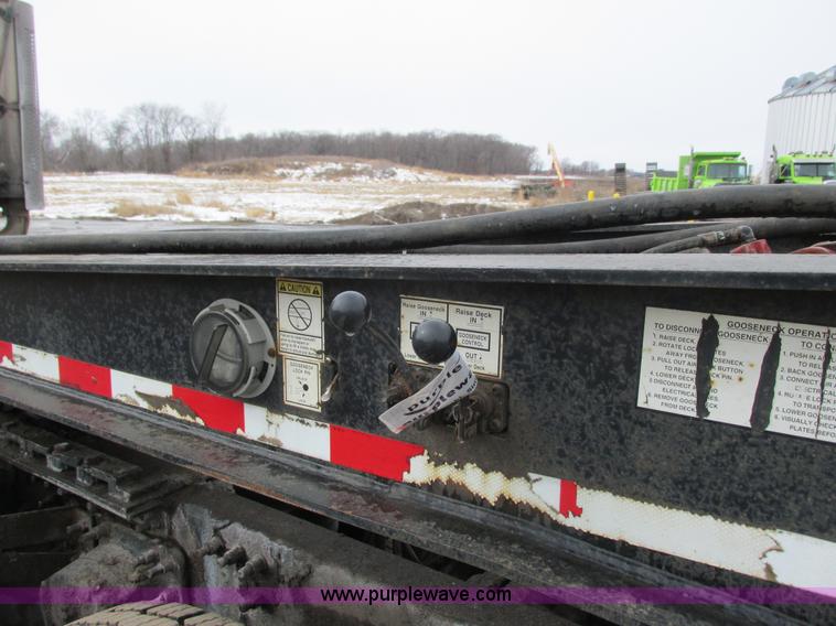 image for item I3785 2001 Load King lowboy trailer