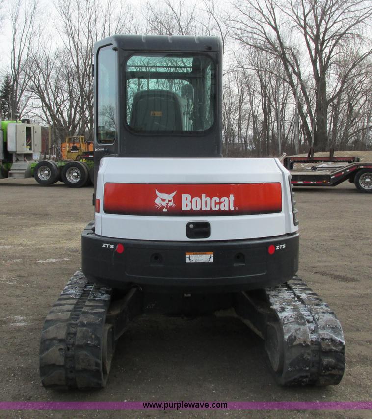 image for item I3790 2011 Bobcat E45M-ZT compact excavator