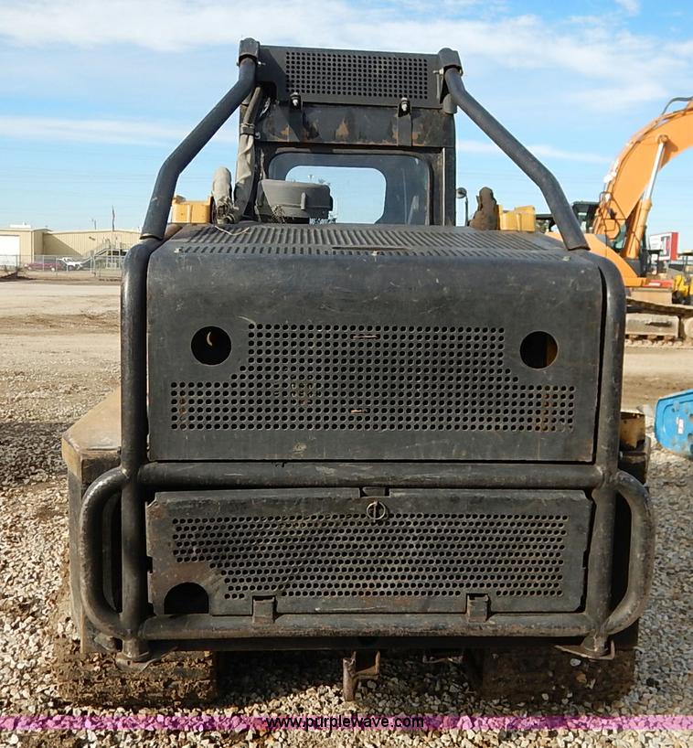 image for item I5069 2007 ASV RC100 R series posi-track skid steer with mulcher attachment