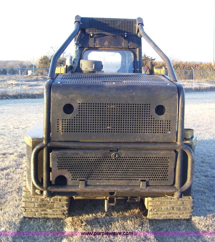 image for item I5069 2007 ASV RC100 R series posi-track skid steer with mulcher attachment