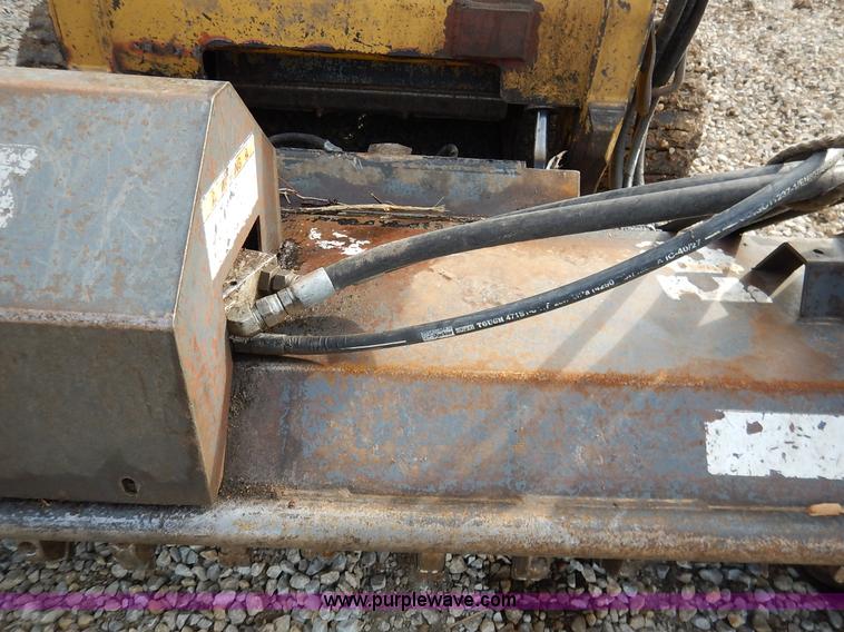 image for item I5069 2007 ASV RC100 R series posi-track skid steer with mulcher attachment