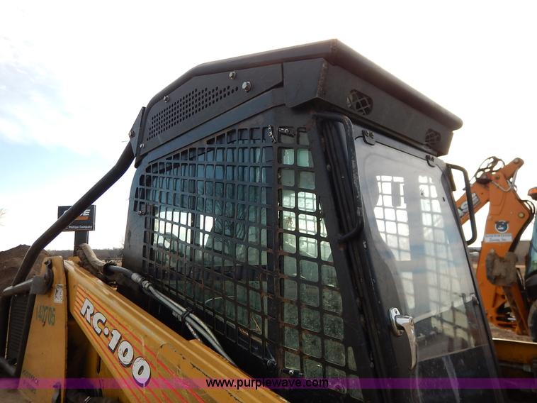 image for item I5069 2007 ASV RC100 R series posi-track skid steer with mulcher attachment