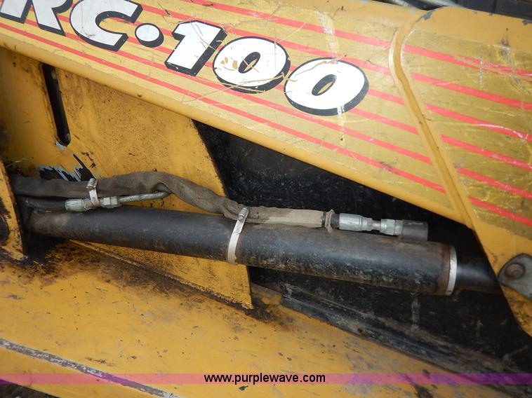 image for item I5069 2007 ASV RC100 R series posi-track skid steer with mulcher attachment