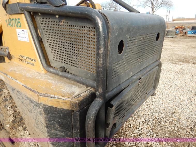 image for item I5069 2007 ASV RC100 R series posi-track skid steer with mulcher attachment