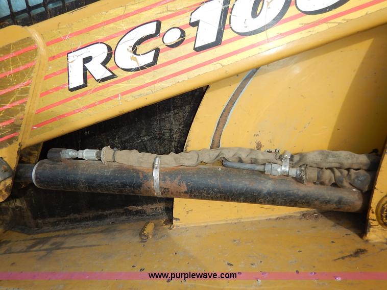 image for item I5069 2007 ASV RC100 R series posi-track skid steer with mulcher attachment