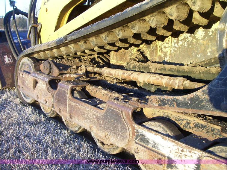 image for item I5069 2007 ASV RC100 R series posi-track skid steer with mulcher attachment