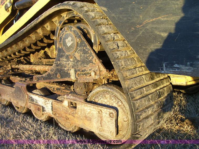 image for item I5069 2007 ASV RC100 R series posi-track skid steer with mulcher attachment