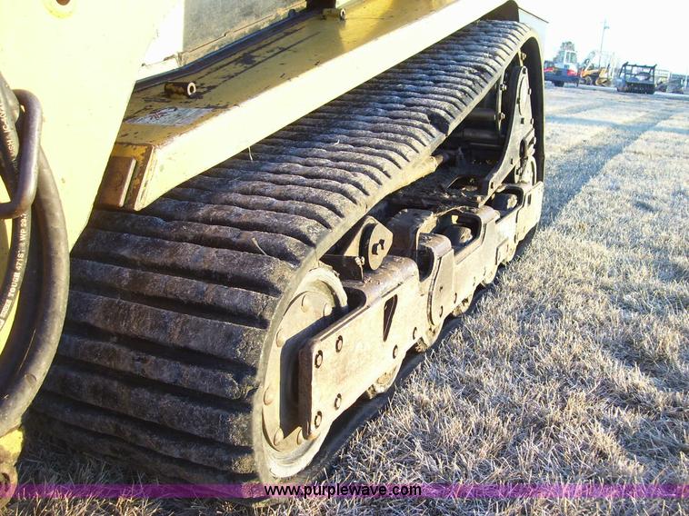 image for item I5069 2007 ASV RC100 R series posi-track skid steer with mulcher attachment