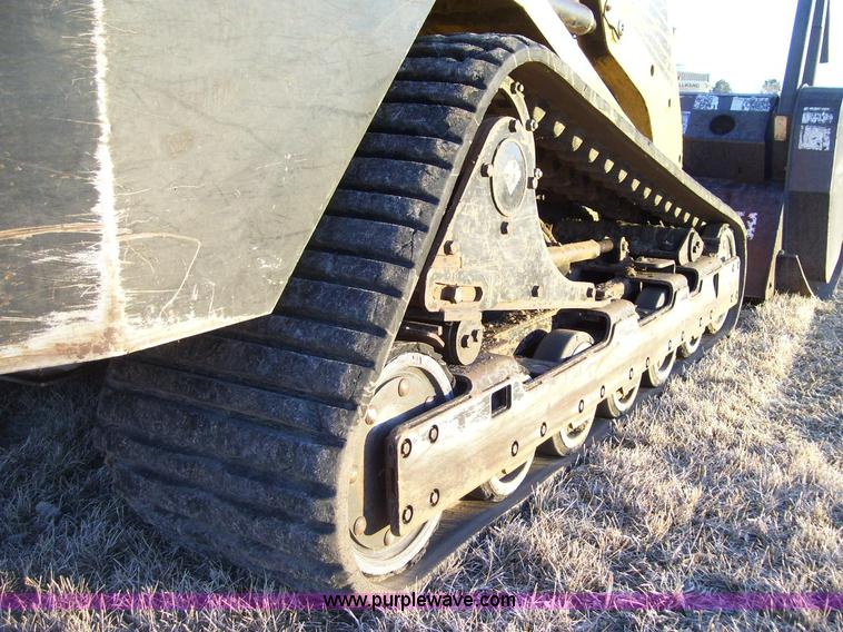 image for item I5069 2007 ASV RC100 R series posi-track skid steer with mulcher attachment