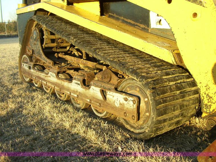 image for item I5069 2007 ASV RC100 R series posi-track skid steer with mulcher attachment