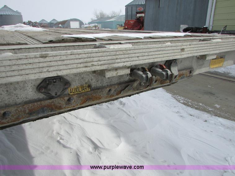 image for item I6588 2004 Reinke drop deck trailer