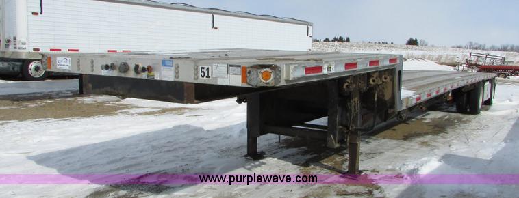 image for item I6589 2007 Fontaine Infinity drop deck trailer
