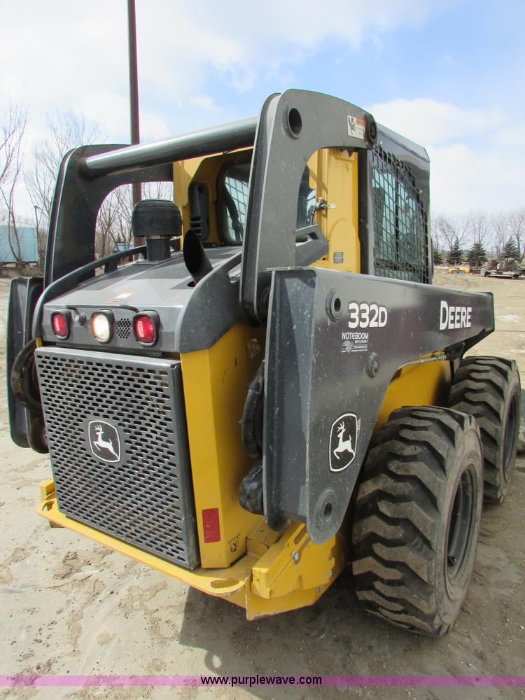 image for item I6601 2012 John Deere 332D skid steer
