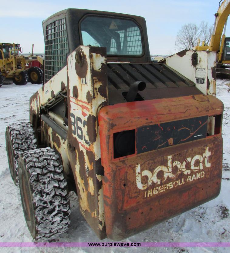 image for item I6612 2000 Bobcat 863 skid steer