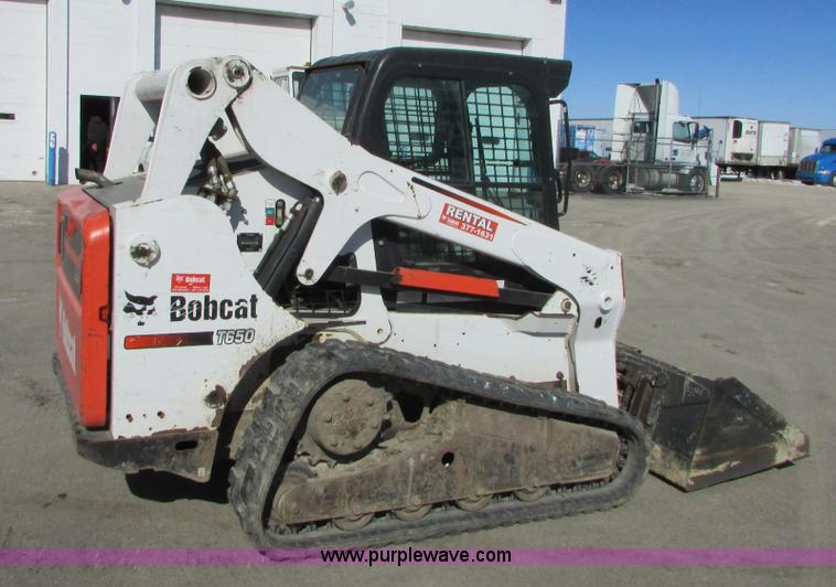 image for item I6621 2011 Bobcat T650 skid steer