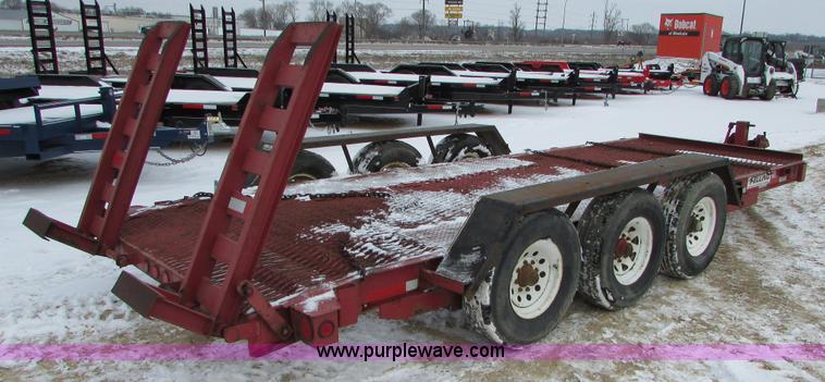 image for item I6630 1994 Felling FT-20-3 equipment trailer