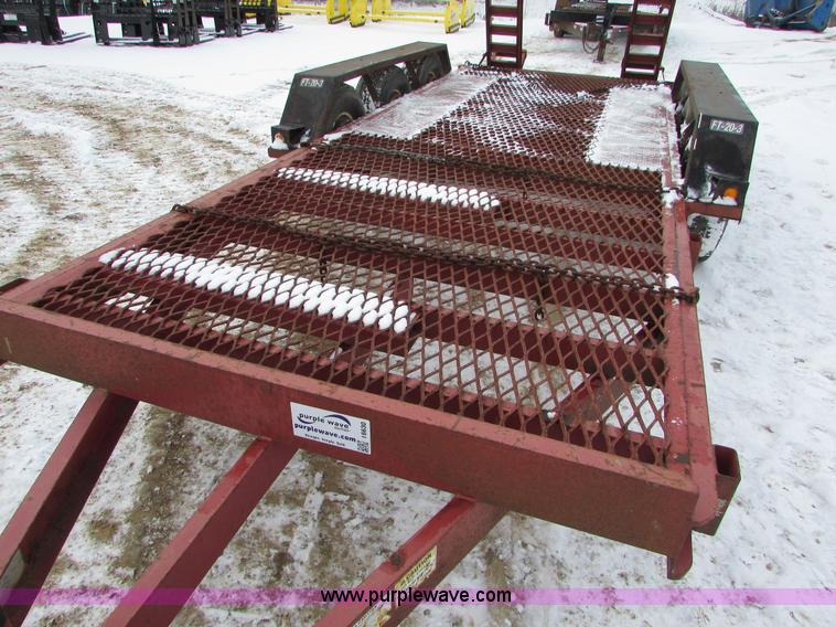 image for item I6630 1994 Felling FT-20-3 equipment trailer