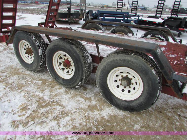 image for item I6630 1994 Felling FT-20-3 equipment trailer