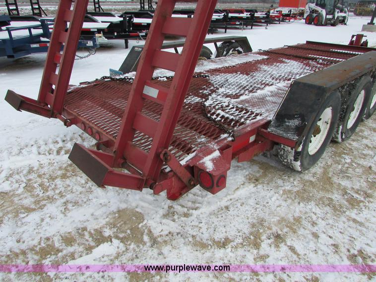 image for item I6630 1994 Felling FT-20-3 equipment trailer