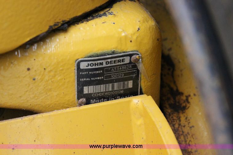 image for item J2287 2009 John Deere 672G articulated motor grader