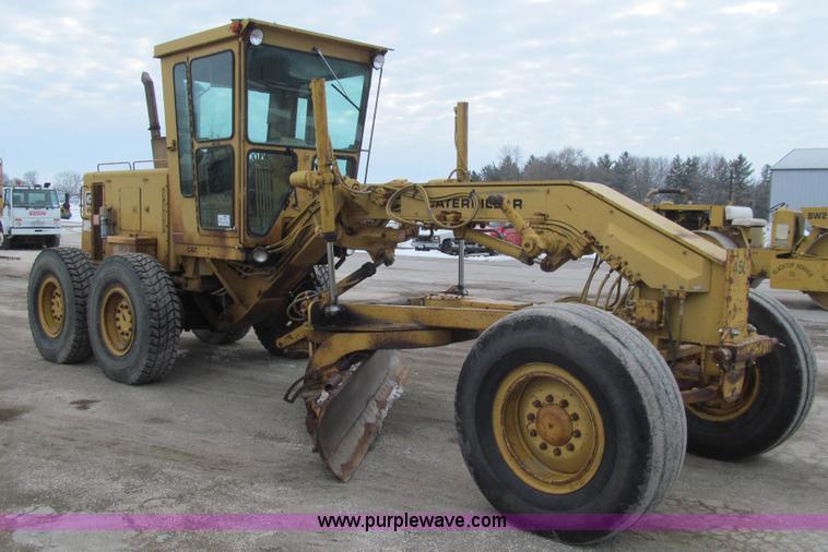 image for item K5500 1984 Caterpillar 140G articulated motor grader