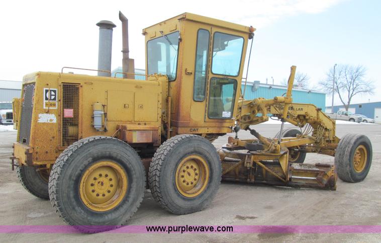 image for item K5500 1984 Caterpillar 140G articulated motor grader