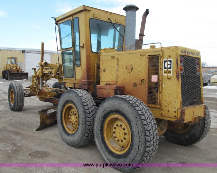 image for item K5500 1984 Caterpillar 140G articulated motor grader