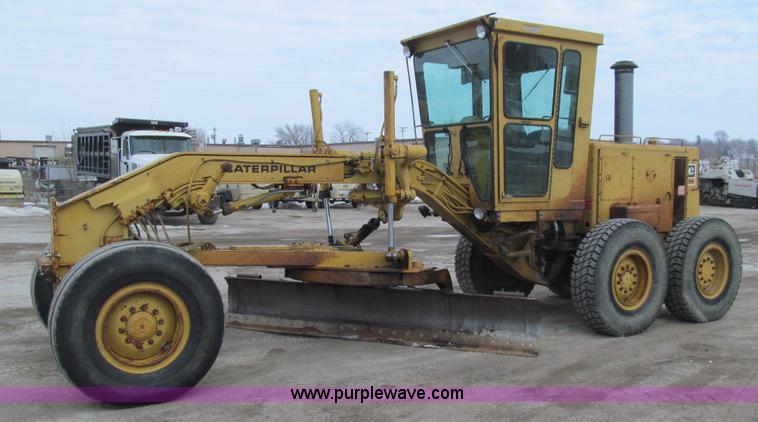 image for item K5500 1984 Caterpillar 140G articulated motor grader