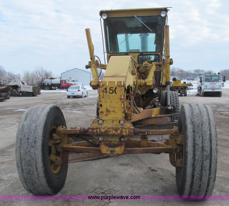 image for item K5500 1984 Caterpillar 140G articulated motor grader