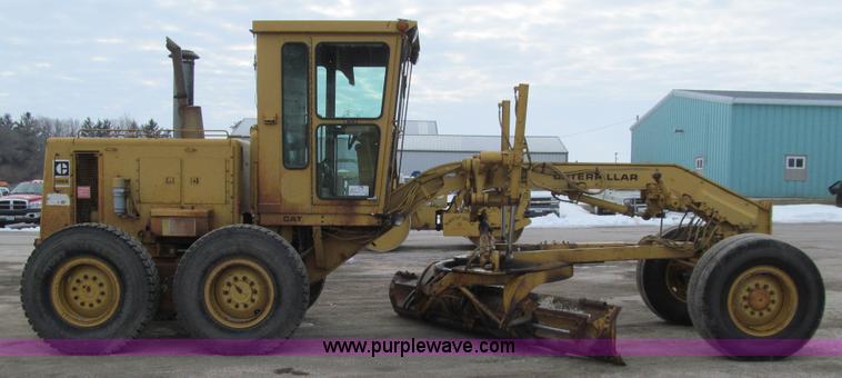 image for item K5500 1984 Caterpillar 140G articulated motor grader