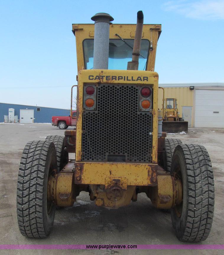 image for item K5500 1984 Caterpillar 140G articulated motor grader