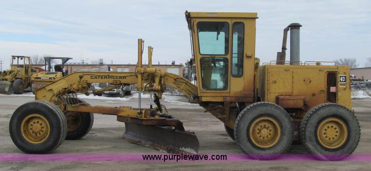image for item K5500 1984 Caterpillar 140G articulated motor grader