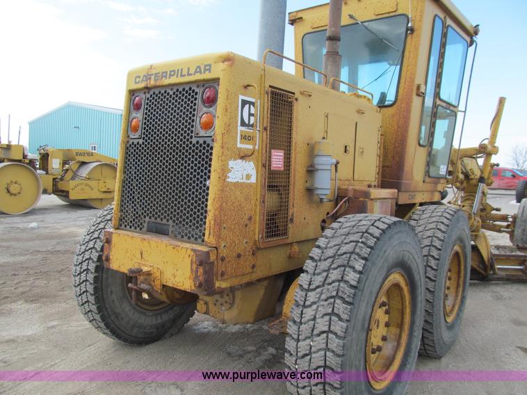 image for item K5500 1984 Caterpillar 140G articulated motor grader