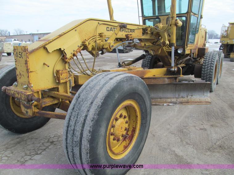 image for item K5500 1984 Caterpillar 140G articulated motor grader