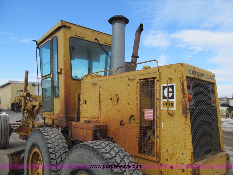 image for item K5500 1984 Caterpillar 140G articulated motor grader