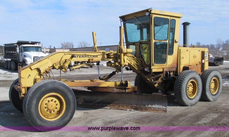 image for item K5500 1984 Caterpillar 140G articulated motor grader