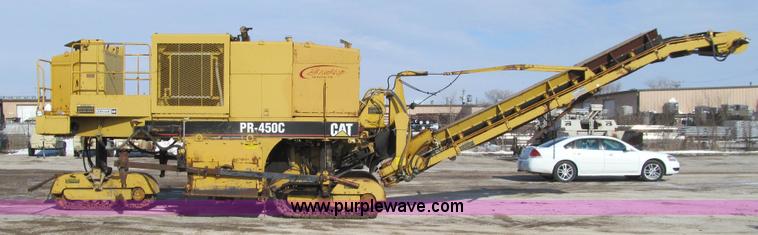 image for item K5501 1992 Caterpillar PR-450C pavement miller