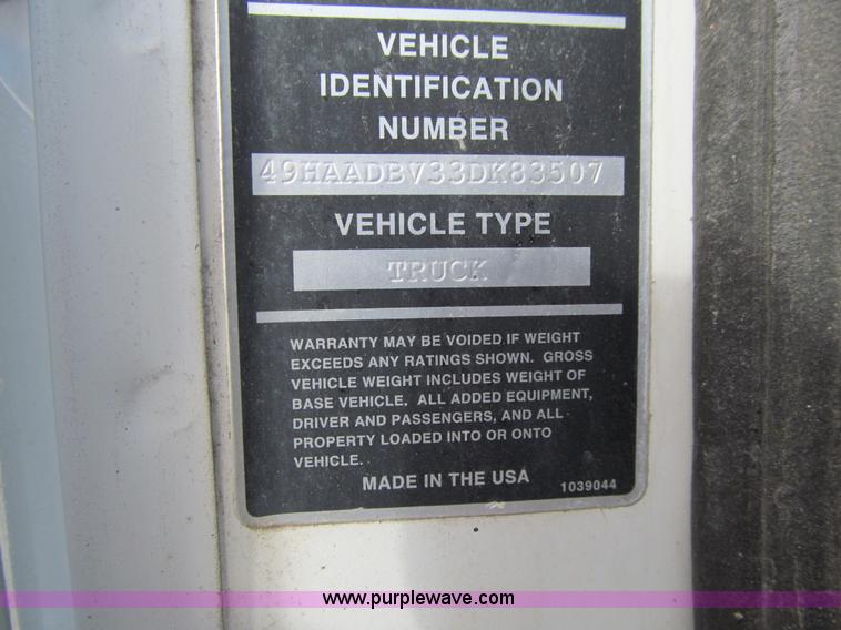 image for item K5503 2003 Elgin Eagle Series F sweeper